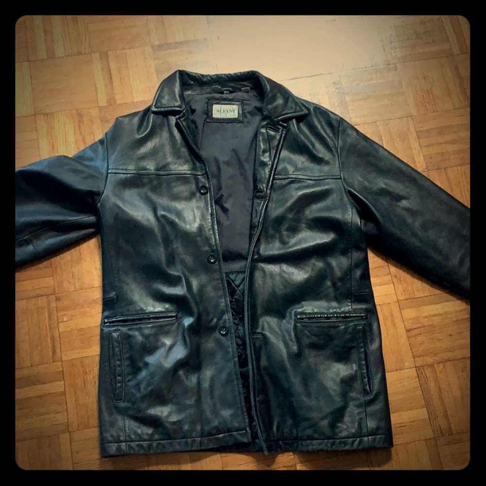 Alfani Men’s Leather Jacket